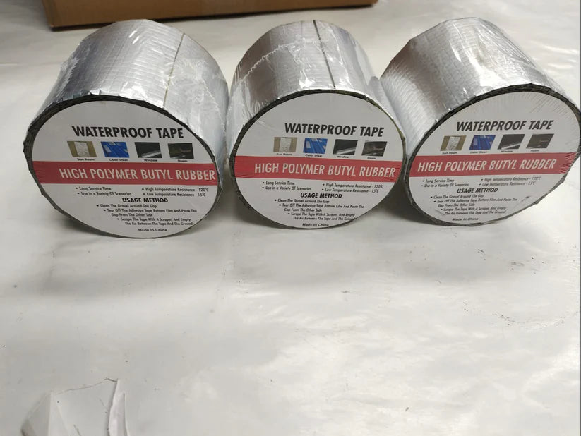 Super waterproof tape 10cm by 5m.